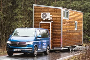 TD Living 67 Mobile als Ausbauhaus (außen komplett fertig, innen zum Selbstausbau)