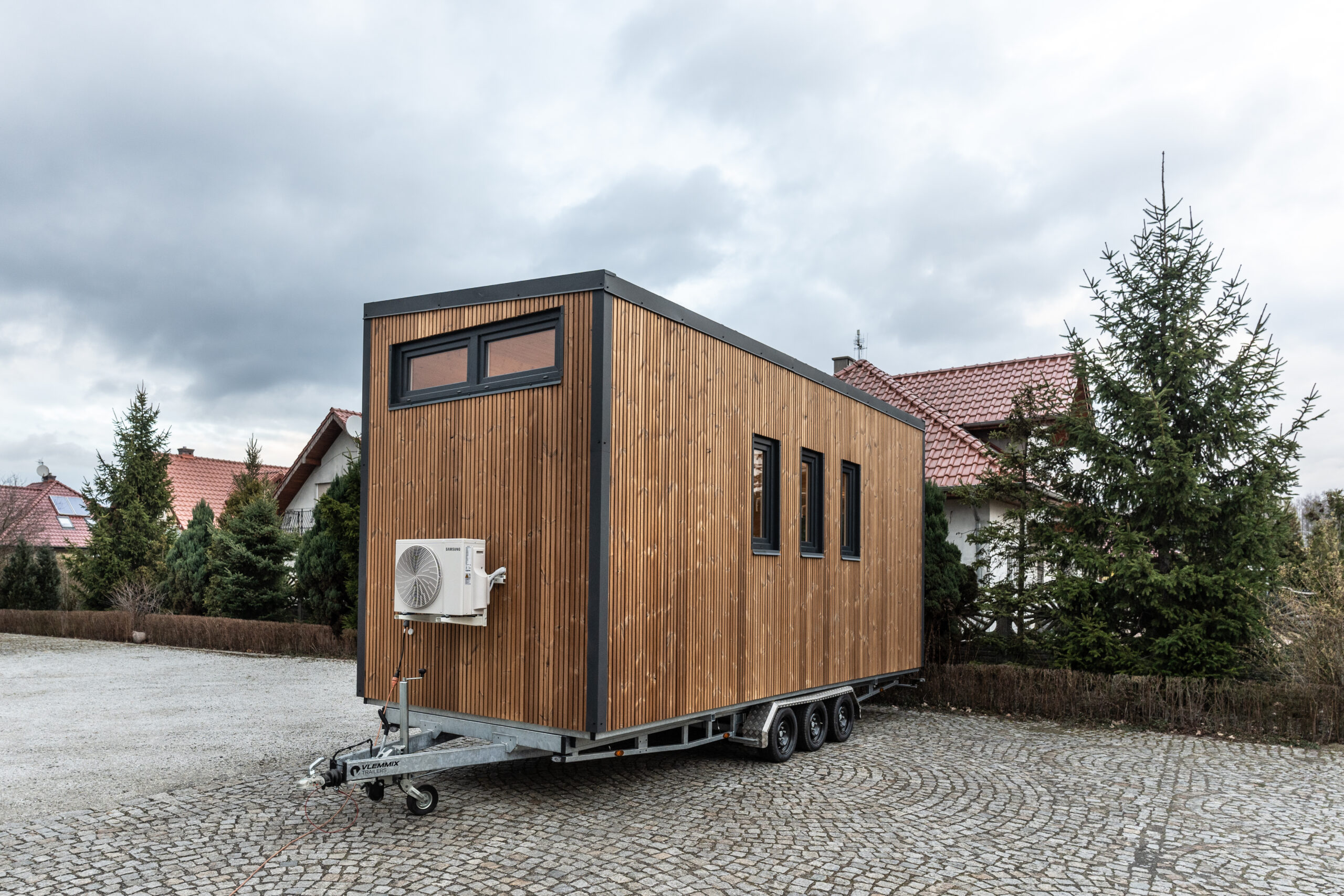 TD Living-Sunrise 67 Mobile als Ausbauhaus (außen komplett fertig, innen zum Selbstausbau)