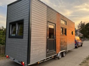 TD Living 73 Mobile als Ausbauhaus (außen komplett fertig, innen zum Selbstausbau)
